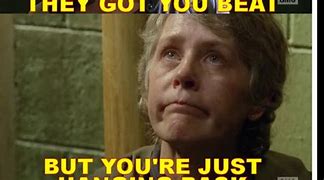 Image result for Walking Dead Carol Meme