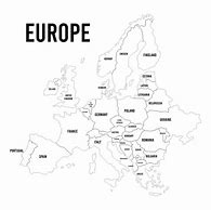 Image result for Large Map of Europe Only