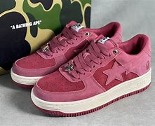 Image result for Bape Sta Pink Shoes Box