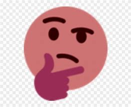 Image result for Pink Thinking Emoji