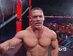 Image result for John Cena with Belt in Crowd