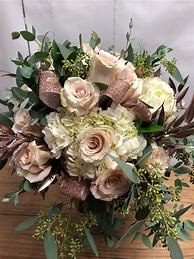 Image result for Fresh Flower in Gold and Silver