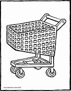 Image result for Shopping Cart Coloring
