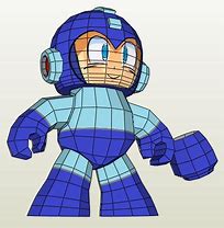 Image result for Super Smash Bros Mega Man Papercraft