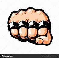 Image result for Brass Knuckles Cartoon