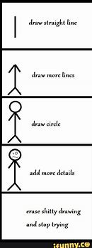 Image result for Draw a Circle Add Details Meme