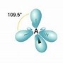 Image result for SP3 Orbital of Carbon with Bonds
