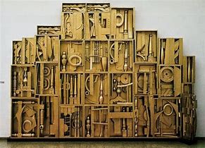 Image result for Louise Nevelson Assemblage Art