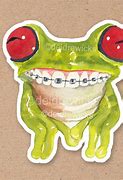 Image result for Frog with Braces