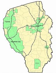 Image result for Fayette County GA Map