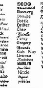Image result for Cool Fonts for a Name