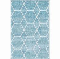 Image result for Stylewell Rugs Blue Tile Geo