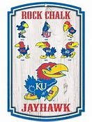 Image result for Rock Chalk Jayhawk Signs