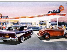 Image result for Union 76 Sign Old Gas Station