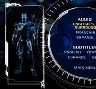 Image result for DVD Menu Iron Man Double