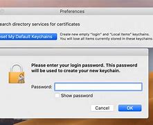 Image result for Forgot Keychain Password