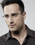 Image result for Men Wearing Rimless Eyeglasses