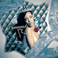 Image result for Album Cover Pic Rihanna Diamonds Tattoo