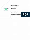 Image result for Operation and Maintenance Manual Sample