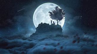 Image result for Moon Rise 4K Wallpaper