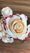 Image result for White Glitter Rose Bouquet