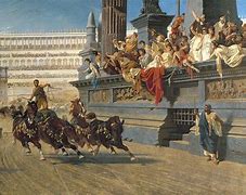 Image result for Ancient Roman Chariot Racing