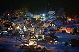 Image result for Rural Japan Night