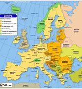 Image result for Current Map of Europe Countries