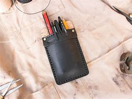 Image result for Leather Pocket Pen Holder