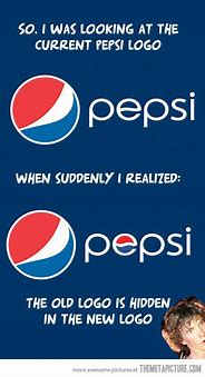 Image result for Pepsi Can with Funny Face Logo