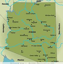 Image result for Arizona Area Map