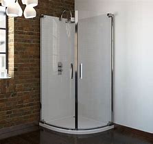 Image result for Frameless Quadrant Shower Enclosure