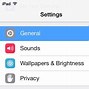 Image result for iPad Settings Screen