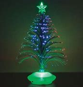 Image result for Flocked Fiber Optic Christmas Trees