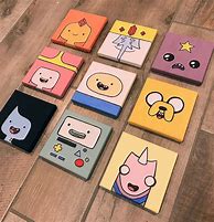 Image result for Cartoon Canvas Ideas