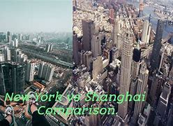 Image result for Shanghai vs New York