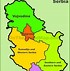 Image result for Current Map Serbia