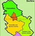 Image result for Serbia Map