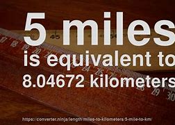 Image result for What's 5 Miles in 100 Yards
