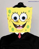 Image result for Spongebob Anime Face Mask