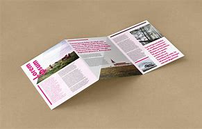 Image result for Tri-Fold Brochure Mockup A4