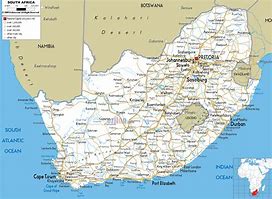 Image result for South Africa Travel Map