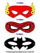 Image result for Superhero Face Mask Template