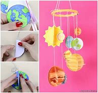 Image result for Solar System Mobile Projects for Kids