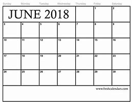 Image result for Full Page Printable June Calendar