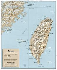 Image result for Taiwan Map Cities