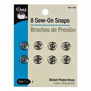 Image result for Sew-On Snaps Size 1