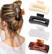 Image result for Claw Clips for Thick Hair Rectangle