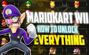 Image result for Mario Kart Wii How to Unlock Everything