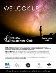 Image result for Astronomy Club Poster